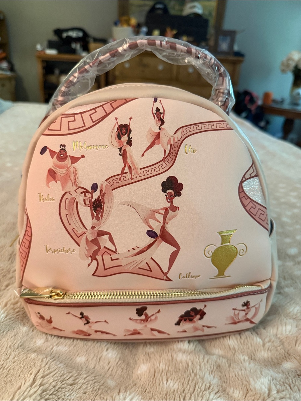 Danielle Nicole backpack “The Muses” from Disney’s Hercules